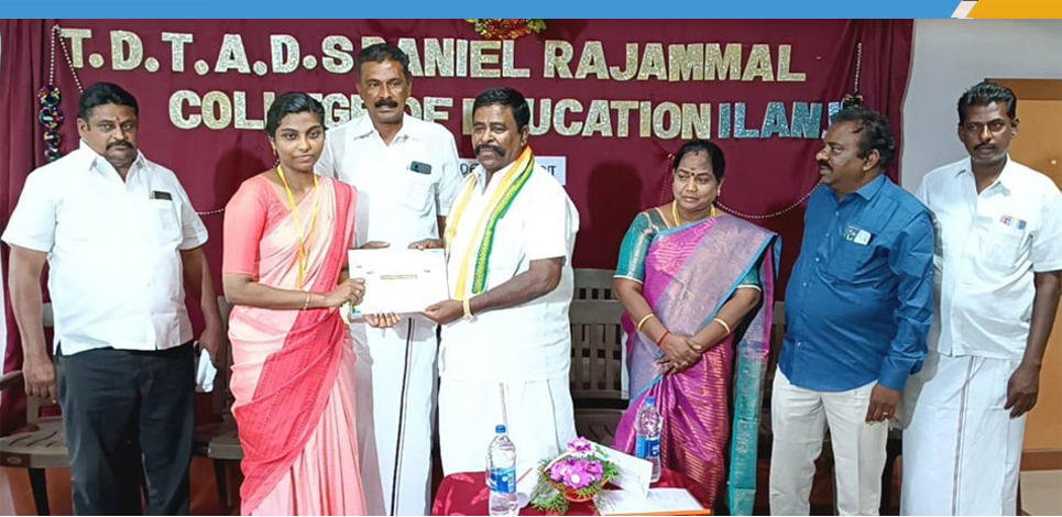 T.D.T.A.D.S. Daniel Rajammal College of Education